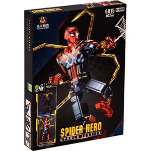 لگو مارول مرد عنکبوتی 1132 قطعه Spider Hero Upholo Justice 6015_اسباب بازی لگو